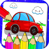 Cars Coloring Book & Drawing Book icon
