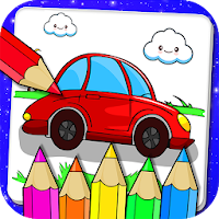 Cars Coloring Book & Drawing Book