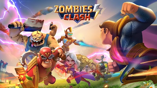 Zombies Clash: Superheroes War Unknown