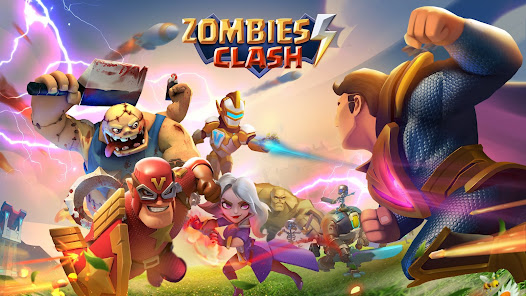 Zombies Clash: Superheroes War android2mod screenshots 1