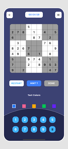 Sudoku Classic Game Screen 3