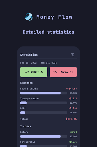 Money Flow Screen 3