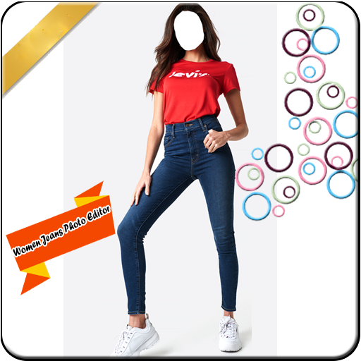 Women Jeans Photo Editor logo