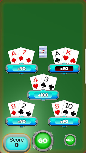Holdem Solitaire Screen 2