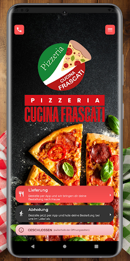 Android application Cucina Frascati screenshort