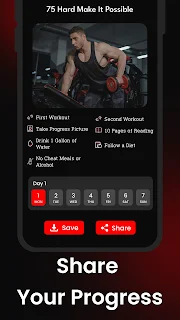 75 Hard Challenge Tracker screenshot 19