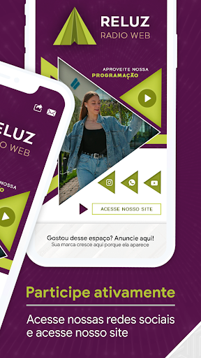 RELUZ RÁDIO WEB Screen 2