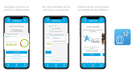 Android application Star Médica Talento screenshort