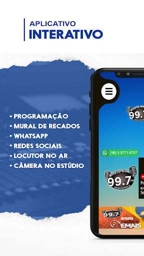 Rádio NV FM99,7 - Barreirinhas Screen 2