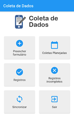 Coleta de Dados Screen 2