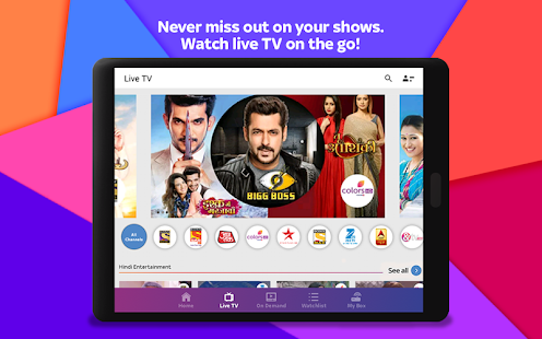 Tata Sky Mobile- Live TV, Movies, Sports, Recharge screenshots 22