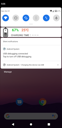 Battery Manager Screen 2