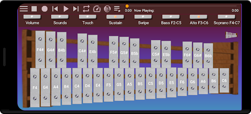 Marimba, Piano and Xylophone Screen 3