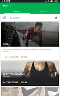 7 Minute Workout Tangkapan layar