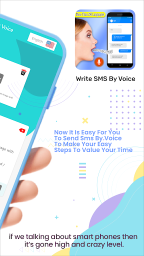 Write sms by Voice all languag Screen 3
