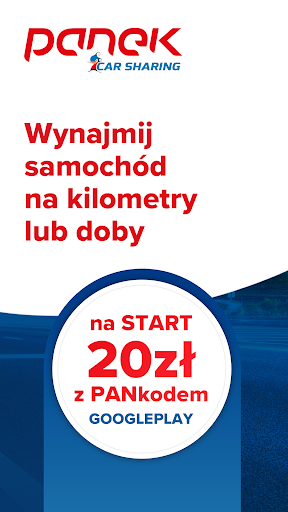 Android application PANEK CarSharing screenshort