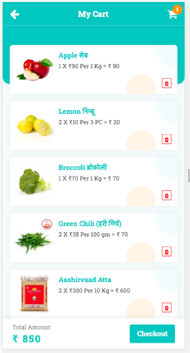 Amader Online Grocery Shopping App