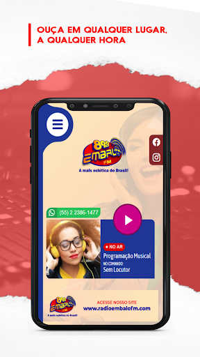 Android application Rádio Embalo FM screenshort