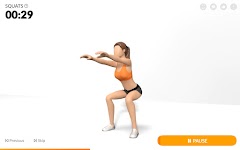 screenshot of Home Workout for Women