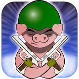 War Piggy: Jetpack Pig Warrior icon
