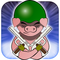War Piggy Jetpack Pig Warrior