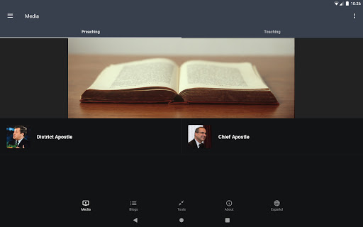 Screenshot of New Apostolic Church USA
