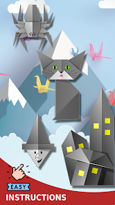 Screenshot 8 Origami : Halloween Papercraft android