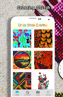 Color Cross Stitch By Number 1.0 APK screenshots 1