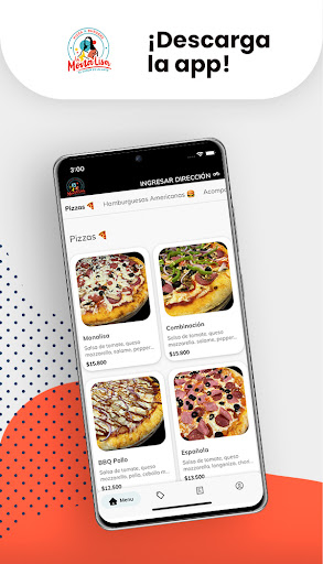 Pizza La Monalisa Screen 2