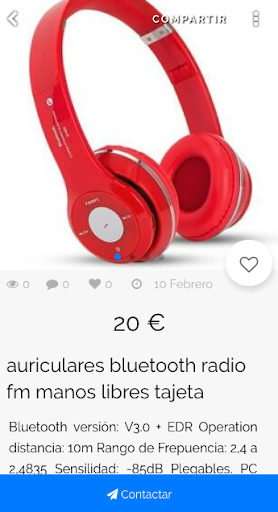 Android application Casinuevo: Segunda mano anunci screenshort
