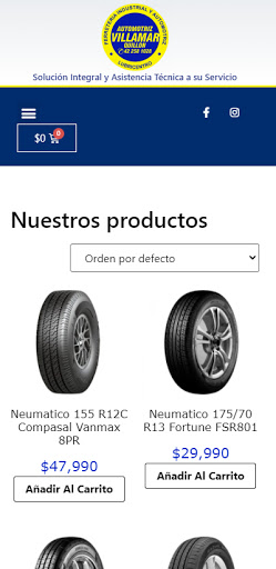 Empresas Villamar Screen 2