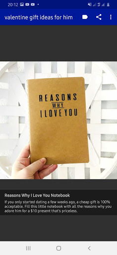 Valentine Gifts Ideas For Him