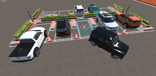 Modern car Prado Parking Game