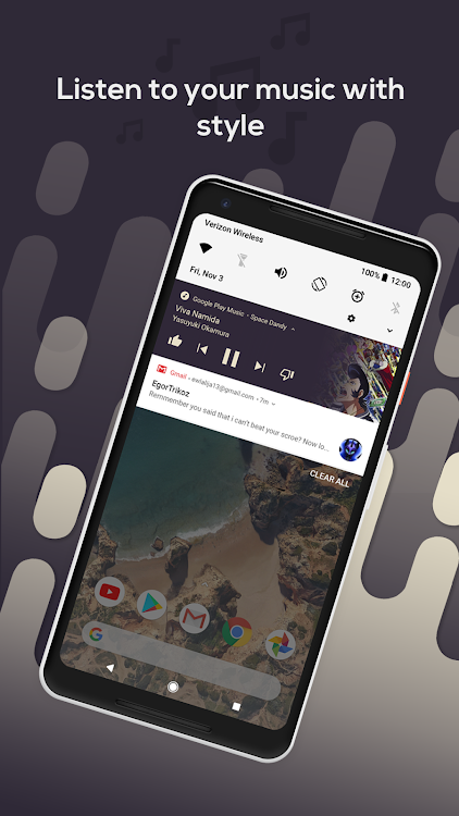 Material Notification Shade - 18.5.4 - (Android)