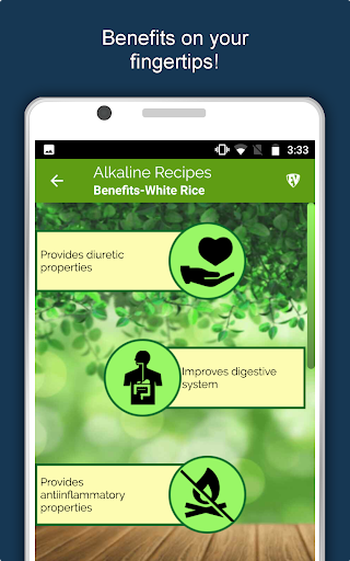 Screenshot of Alkaline Diet Recipes : Weight