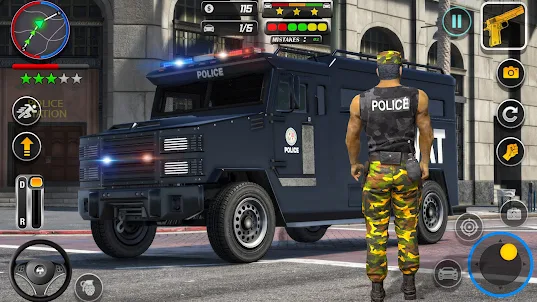 警車追逐警察遊戲