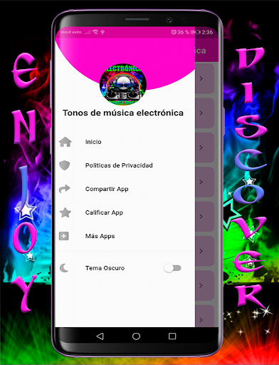 Electronic Music Ringtones Screen 3