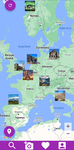 Android application Photo Scout screenshort
