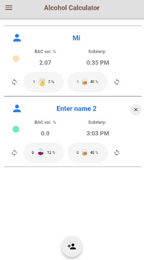 Alcohol Calculator - sobriety Screen 3