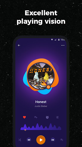 Android application Amerigo - Music Player screenshort
