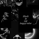 Cover Image of Baixar black aesthetic wallpaper  APK