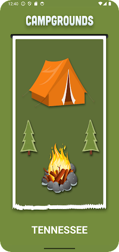 Android application Tennessee Campgrounds screenshort