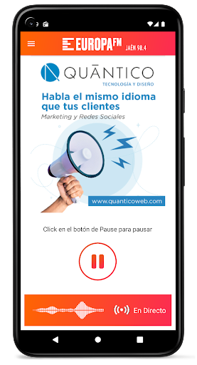 Europa FM Jaén Screen 2