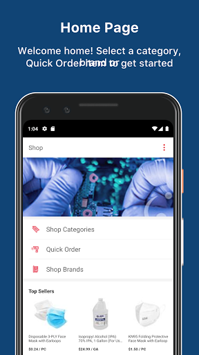 Android application Hisco Store screenshort