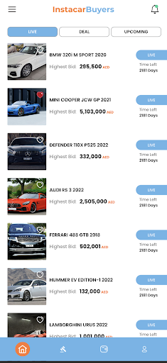 Android application Instacar Buyers screenshort
