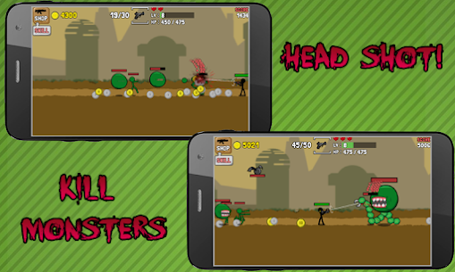 Stickman And Gun v 2.1.6 Mod (Unlimited Money/Skill) 2
