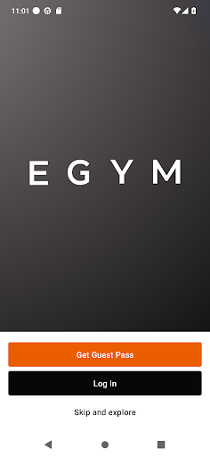Android application EGYM FIBO screenshort