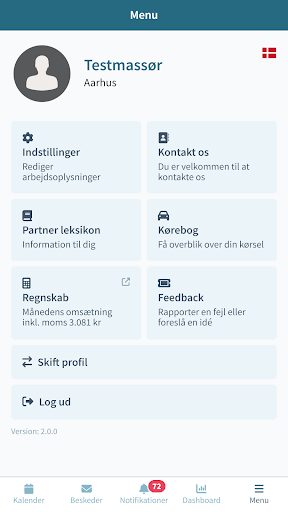 RaskRask Partner Screen 3