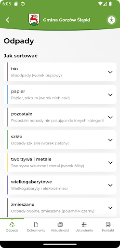 Zielony kalendarz - Gorzów Śl Screen 2