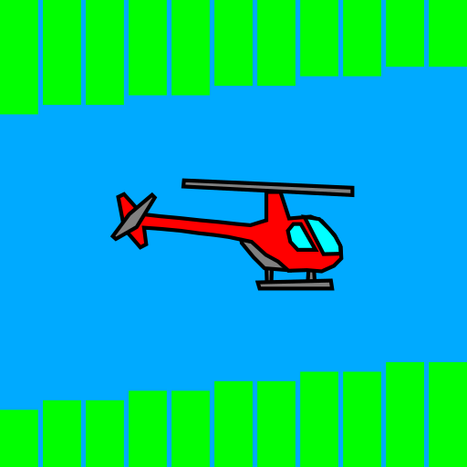 Simple Helicopter Cave  Icon